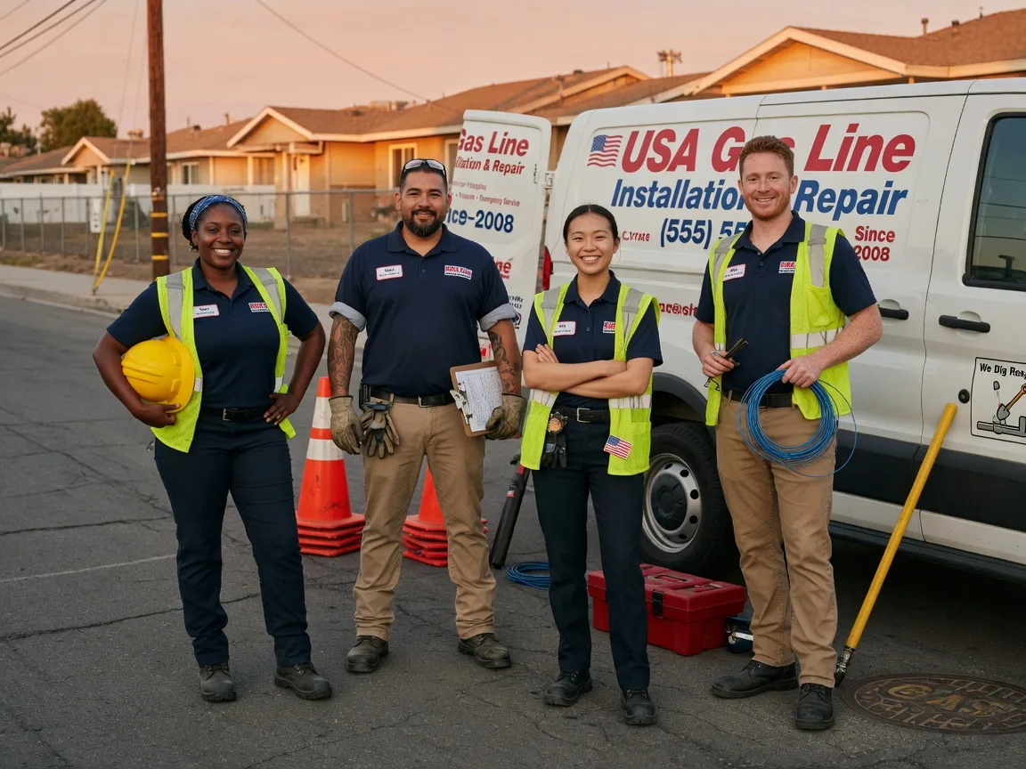 Gas Line Installation company in Telford, PA